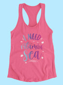 I Need Vitamin Sea Racerback. Tank Women's -GoatDeals Designs
