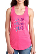 I Need Vitamin Sea Racerback. Tank Women's -GoatDeals Designs