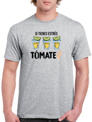 Tomate Tres! Tee Men's -SmartPrintsInk Designs