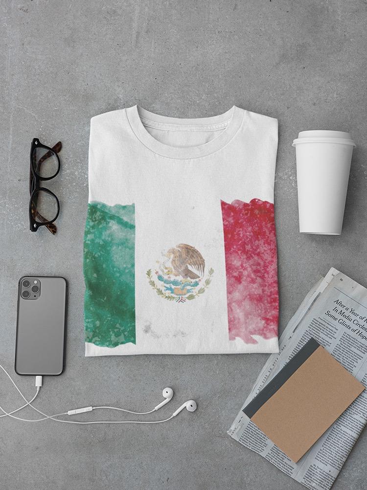 Bandera De Mexico Tee Men's -SmartPrintsInk Designs