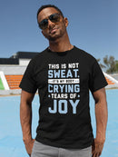 Tears Of Joy Quote Tee Men's -SmartPrintsInk Designs