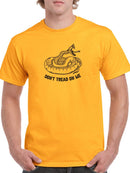 Don't Tread On Me Quote Tee Men's -SmartPrintsInk Designs
