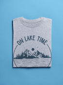 Lake Time Quote Tee Men's -SmartPrintsInk Designs