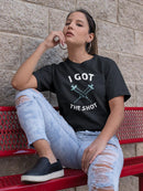 Got The Shot Design Tee Women's -SmartPrintsInk Designs
