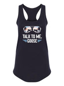 Talk To Me Funny Quote Tank Women's -SmartPrintsInk Designs