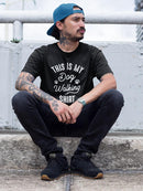 Dog Walking Design Tee Men's -SmartPrintsInk Designs