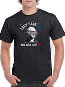 They Ain't U.s. Quote Tee Men's -SmartPrintsInk Designs