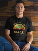 Man, I Love Frogs Tee Men's -SmartPrintsInk Designs