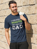 I Created A Monster Quote Tee Men's -SmartPrintsInk Designs
