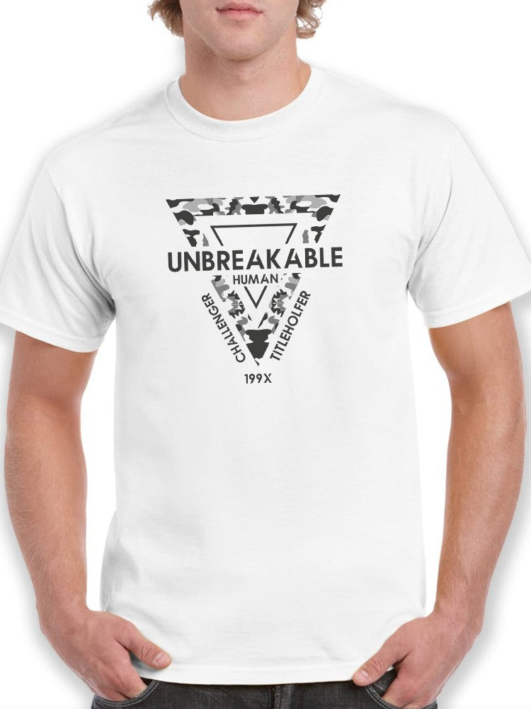 Unbreakable Human Tee Men's -SmartPrintsInk Designs