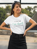 You Should See My Patience Tee Women's -SmartPrintsInk Designs