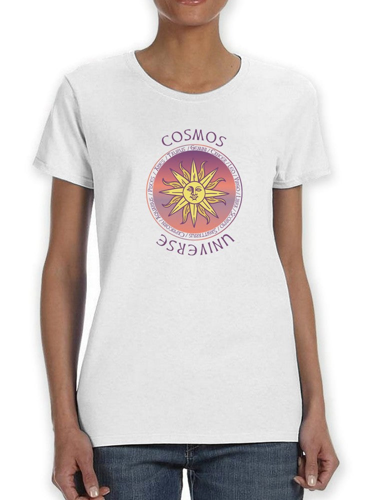 Cosmos Universe Tee Women's -SmartPrintsInk Designs