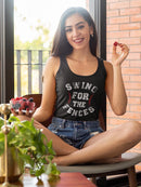 Swing For The Fences! Tank Women's -SmartPrintsInk Designs