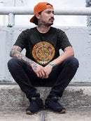 Prehispanic Calendar Tee Men's -SmartPrintsInk Designs
