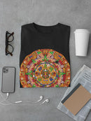 Prehispanic Calendar Tee Men's -SmartPrintsInk Designs