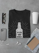Witches And Whisky Tee Men's -SmartPrintsInk Designs