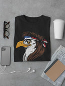 Eagle With Headband Tee Men's -SmartPrintsInk Designs