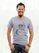 Eagle And Stars Tee Men's -SmartPrintsInk Designs