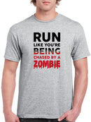 Run Like Being Chased By Tee Men's -SmartPrintsInk Designs