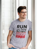 Run Like Being Chased By Tee Men's -SmartPrintsInk Designs