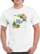 Faith. Things Will Get Better Tee Men's -SmartPrintsInk Designs