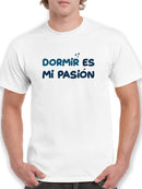 Dormir Es, Spanish Quote Tee Men's -SmartPrintsInk Designs