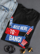 Fireworks Bang Tee Women's -SmartPrintsInk Designs