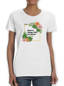 Faith, Things Will Get Better Tee Women's -SmartPrintsInk Designs