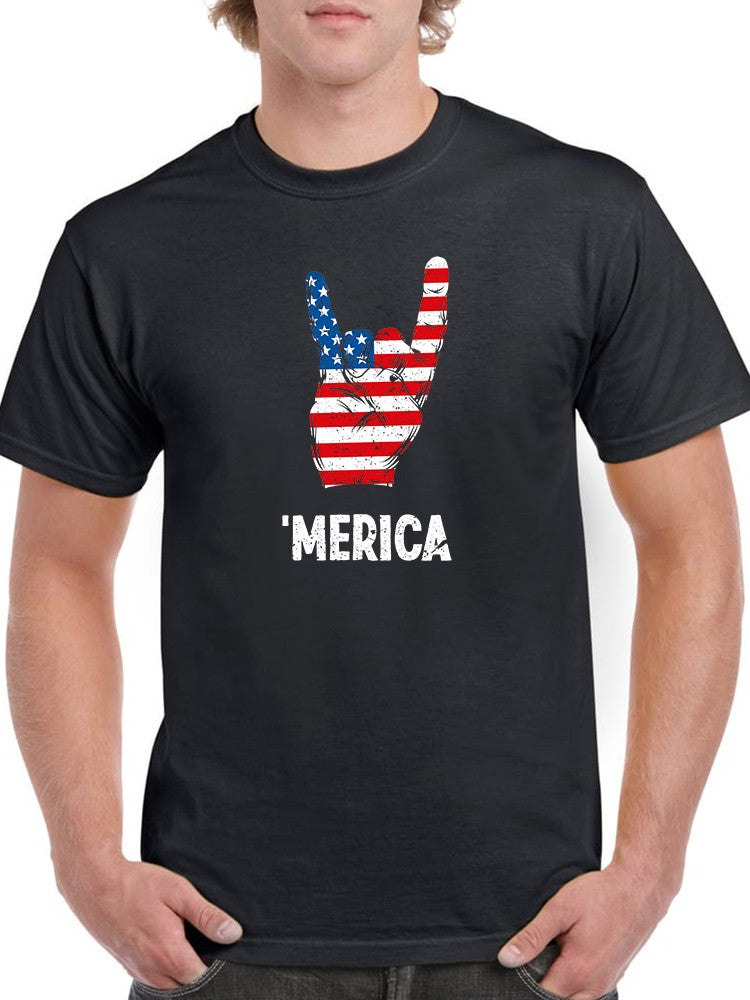 merica T-shirt Men's -SmartPrintsInk Designs