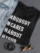 No Hashtags Tees -SmartPrintsInk Designs