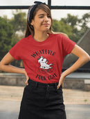 Whatever Floats Your Goat Tees -SmartPrintsInk Designs