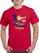 Wonderful Sunset T-shirt Men's -SmartPrintsInk Designs