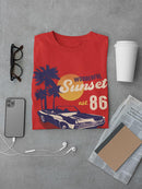 Wonderful Sunset T-shirt Men's -SmartPrintsInk Designs