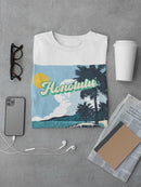 Honolulu Beach T-shirt Men's -SmartPrintsInk Designs