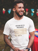 U.s. President History Tees -SmartPrintsInk Designs