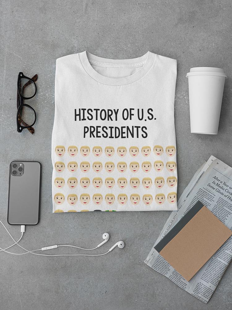 U.s. President History Tees -SmartPrintsInk Designs