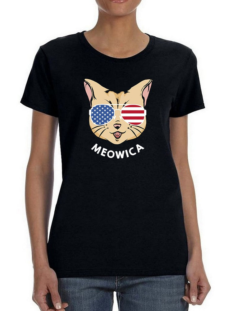 Meowica T-shirt Women's -SmartPrintsInk Designs