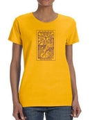 Sun And The Earth T-shirt Women's -SmartPrintsInk Designs