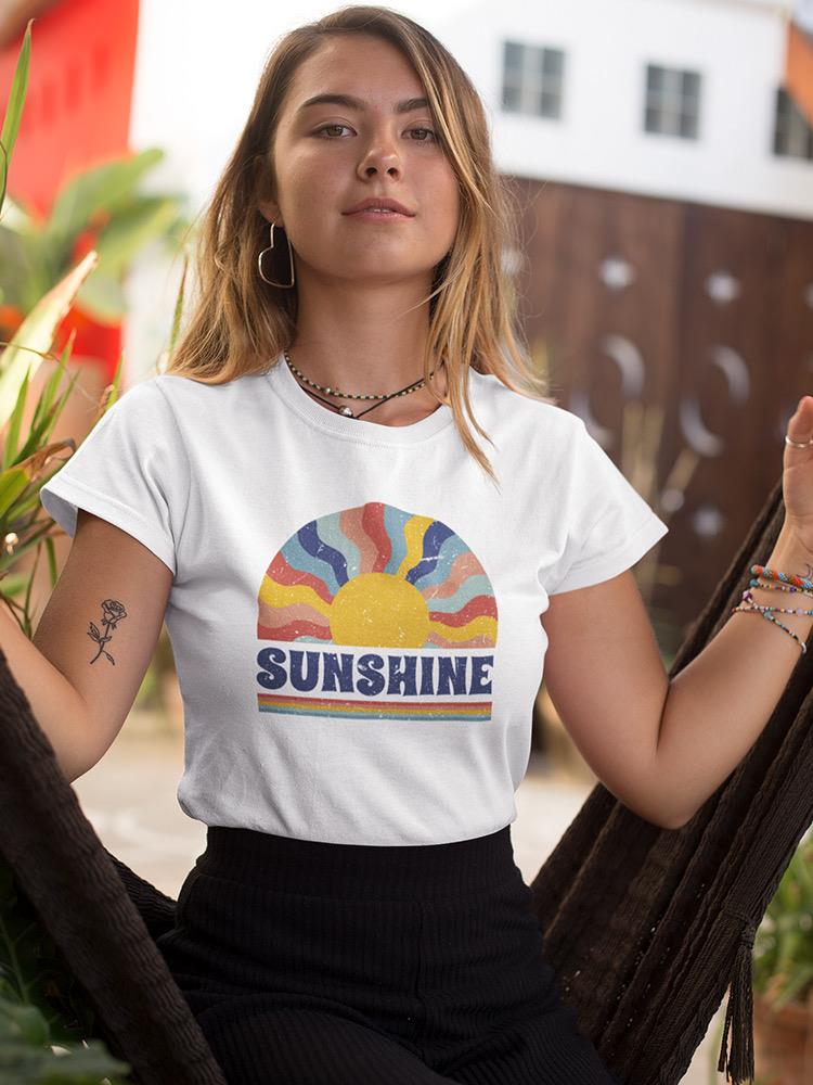 Sunshine T-shirt Women's -SmartPrintsInk Designs