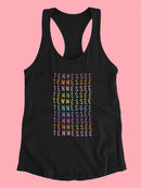 Tennessee Racerback Tank Women's -SmartPrintsInk Designs