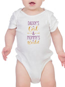 Daddy's Girl And Mommy's World Bodysuit Baby's -SmartPrintsInk Designs