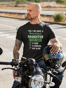 I Have A Beautiful Daughter T-shirt Men's -SmartPrintsInk Designs