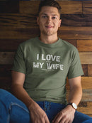 When My Wife Quote T-shirt Men's -SmartPrintsInk Designs