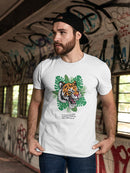 Tiger In Jungle Tees -SmartPrintsInk Designs