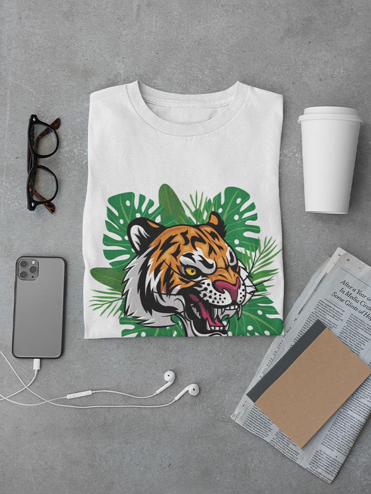 Tiger In Jungle Tees -SmartPrintsInk Designs