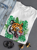 Tiger In Jungle Tees -SmartPrintsInk Designs