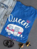 Queen Of The Camper T-shirt Women's -SmartPrintsInk Designs