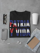 Cuba: Patria y Vida T-shirt Women's -SmartPrintsInk Designs