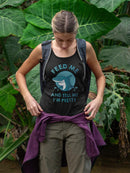 Feed Me, Quote Racerback Tank Women's -SmartPrintsInk Designs
