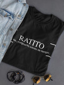 Ratito, Spanish Meaning T-shirt -SmartPrintsInk Designs